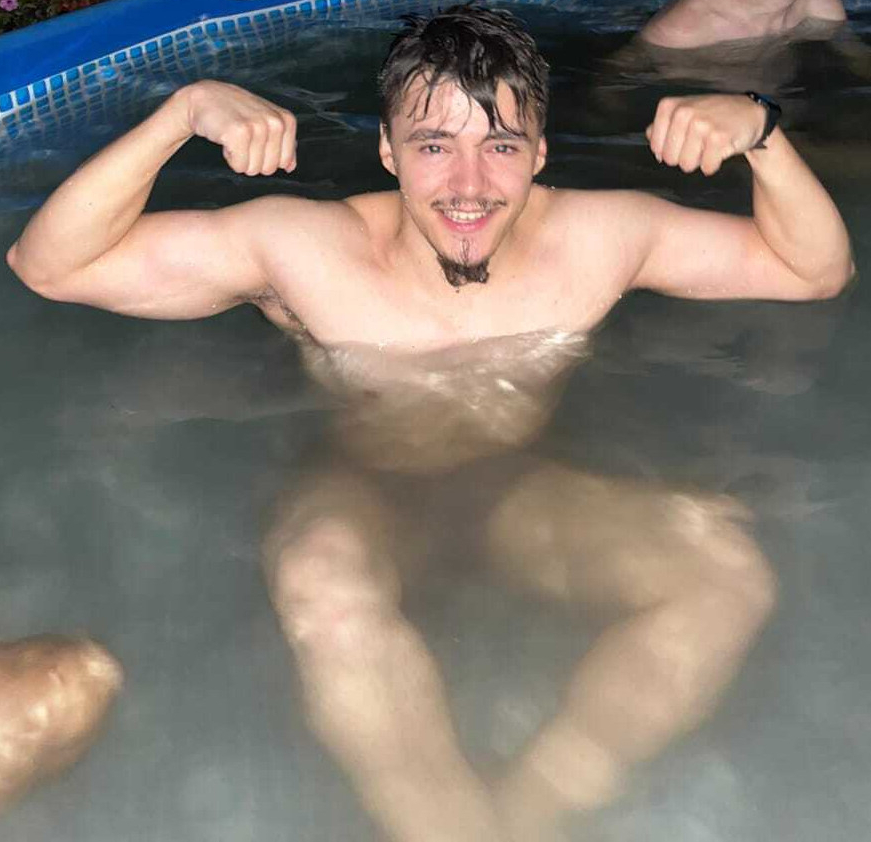 Me having a good ol' splash. Andrew
